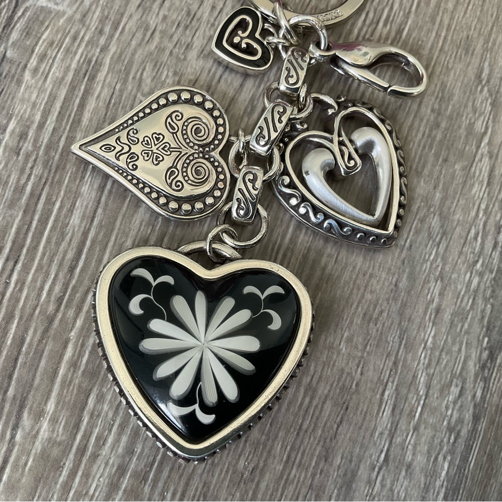 ❤️BRIGHTON Water Lily Handbag Charm Key Fob - Picture 2 of 6